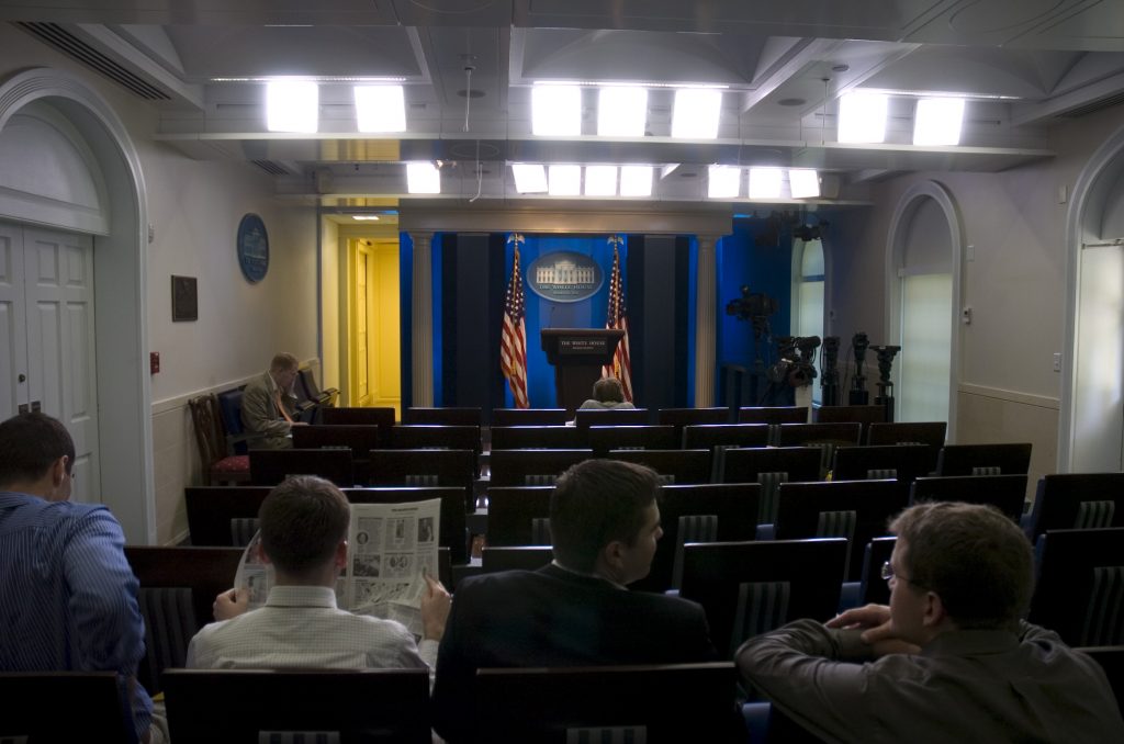 James_Brady_Press_Briefing_Room_2007 foto Wikimedia