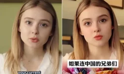 Olga Loiek deepfake Cina