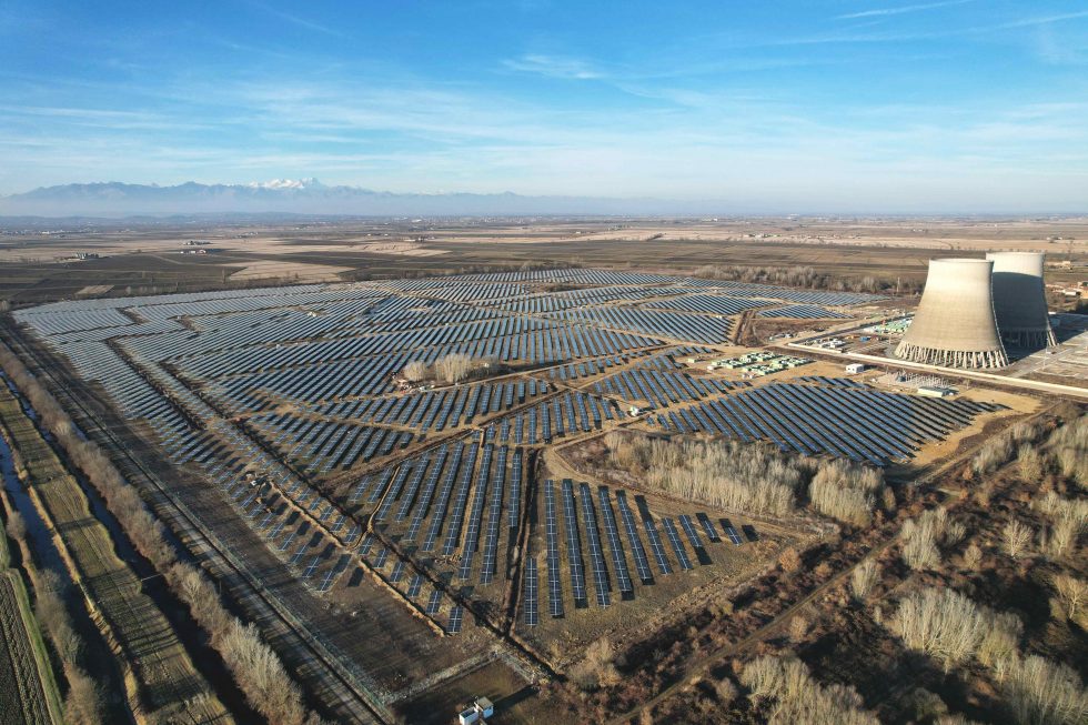 Enel Green Power impianto fotovoltaico più grande del nord Italia Trino