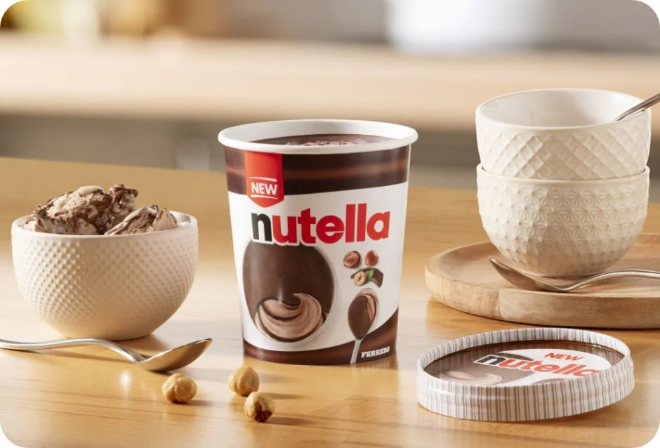 Gruppo Ferrero 60 anni Nutella ice cream