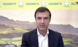 Maglia rosa di Mediatrends a Ettore Prandini, presidente di Coldiretti