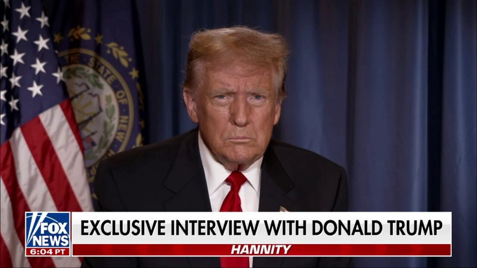 Trump torn Fox news