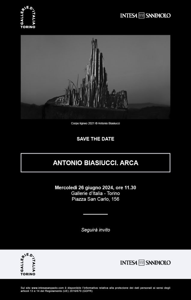 Intesa Sanpaolo mostra "Antonio Biasiucci. Arca"