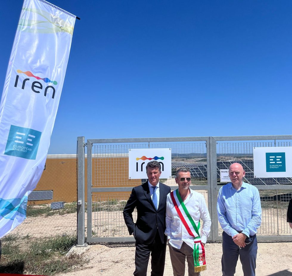 inaugurato impianto fotovoltaico iren