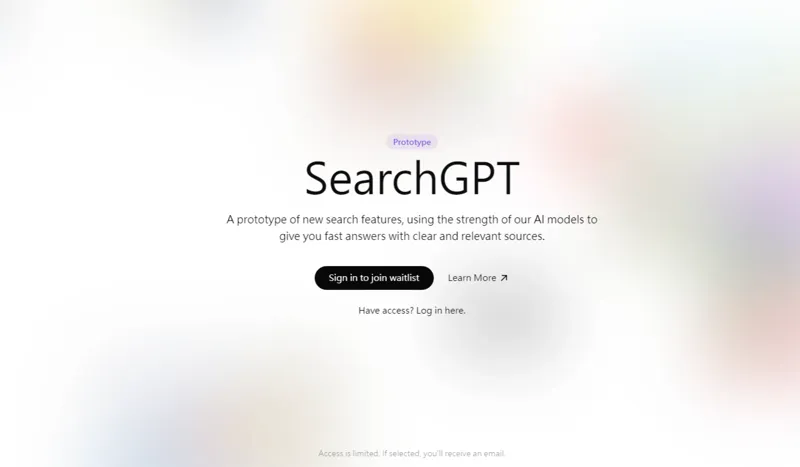 OpenAI SearchGpt motore di ricerca con AI