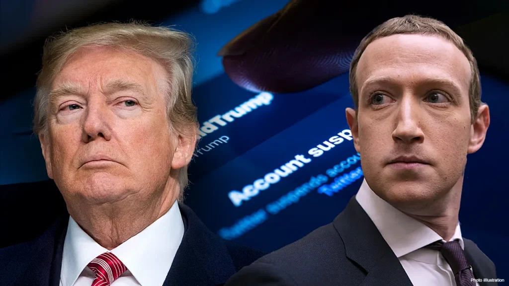 Meta, via le restrizioni sugli account Facebook e Instagram di Donald Trump