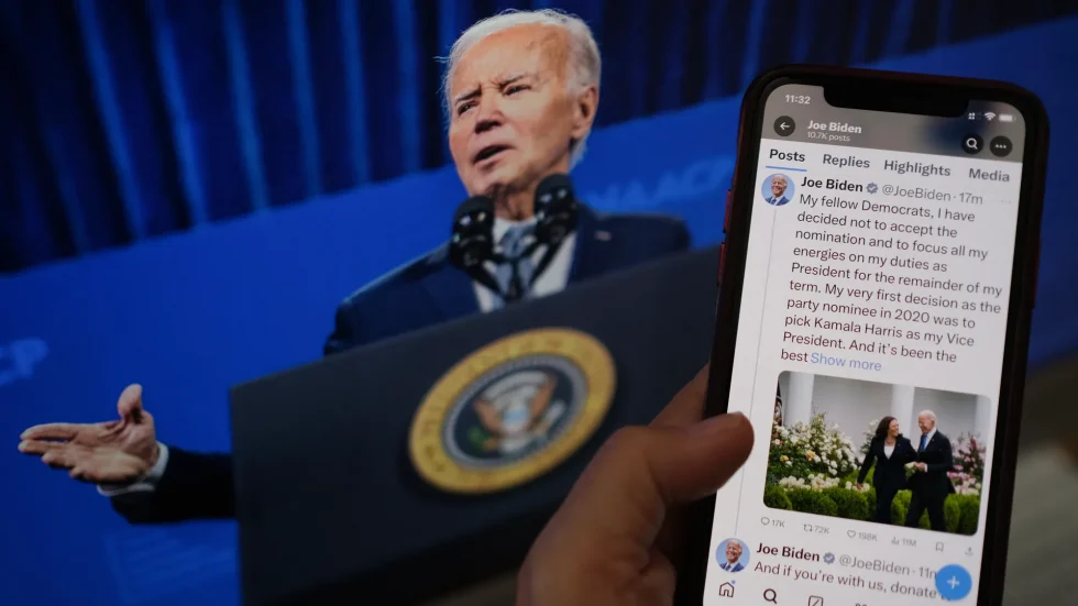 Biden annuncio il suo ritiro su X: un’altra vittoria per Musk (e i social media)