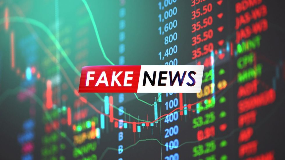 fake news e titoli azionari