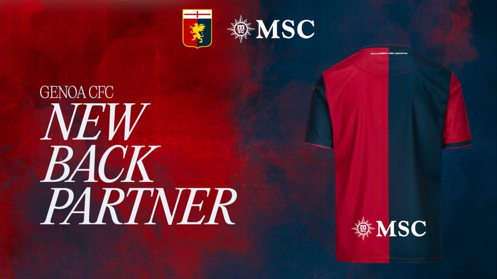 MSC Cback sponsor del Genoa