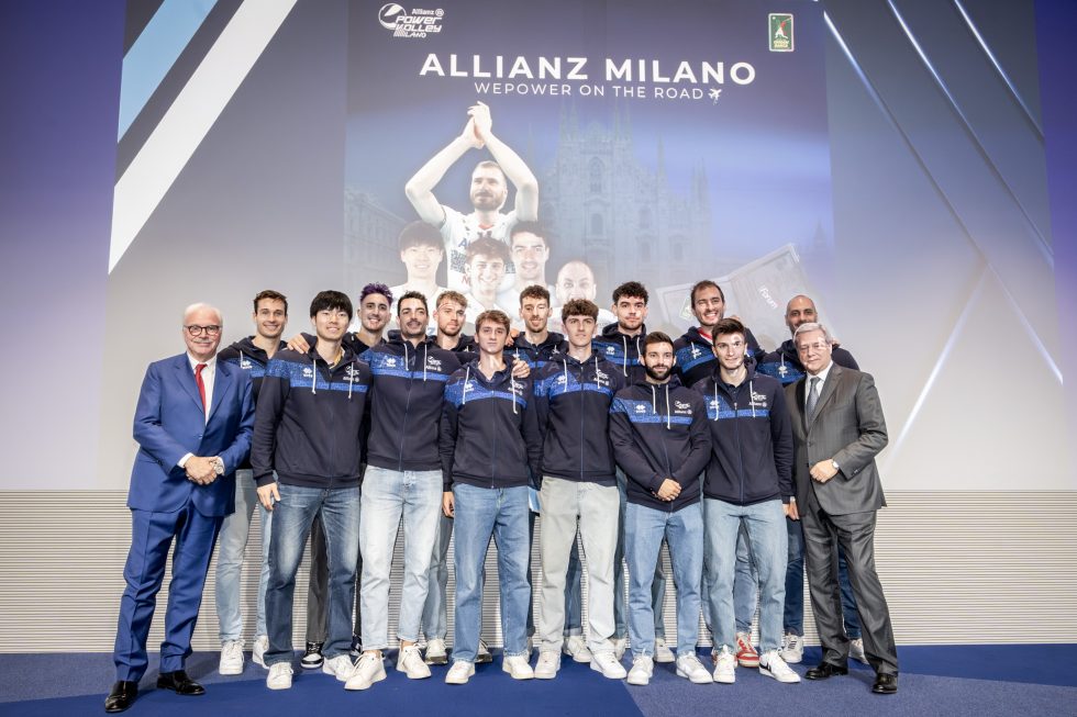 Allianz Milano: svelata in Torre Allianz la squadra 2024/2025