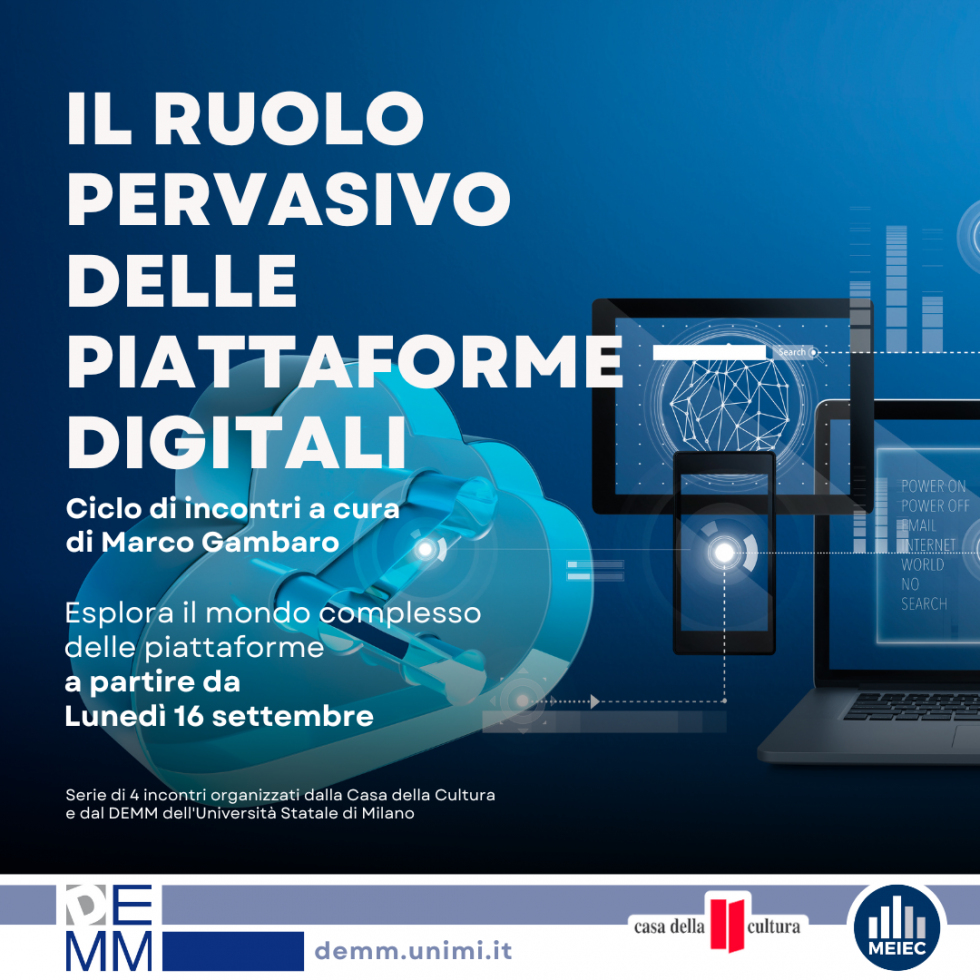 incontri piattaforme digitali settembre milano