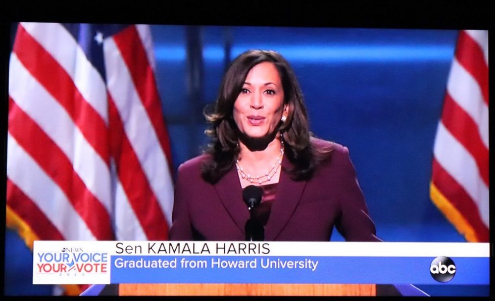 kamala harris pubblicità