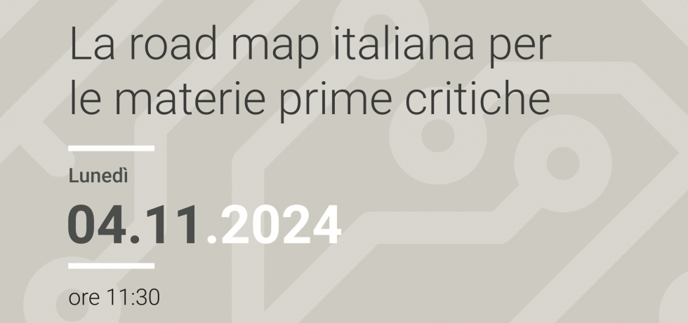 La road map italiana per le materie prime critiche iren