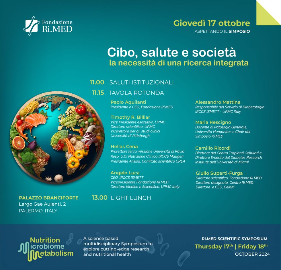 cibo, salute e società fondazione ri.med