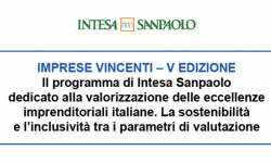 intesa sanpaolo imprese vincenti v edizione