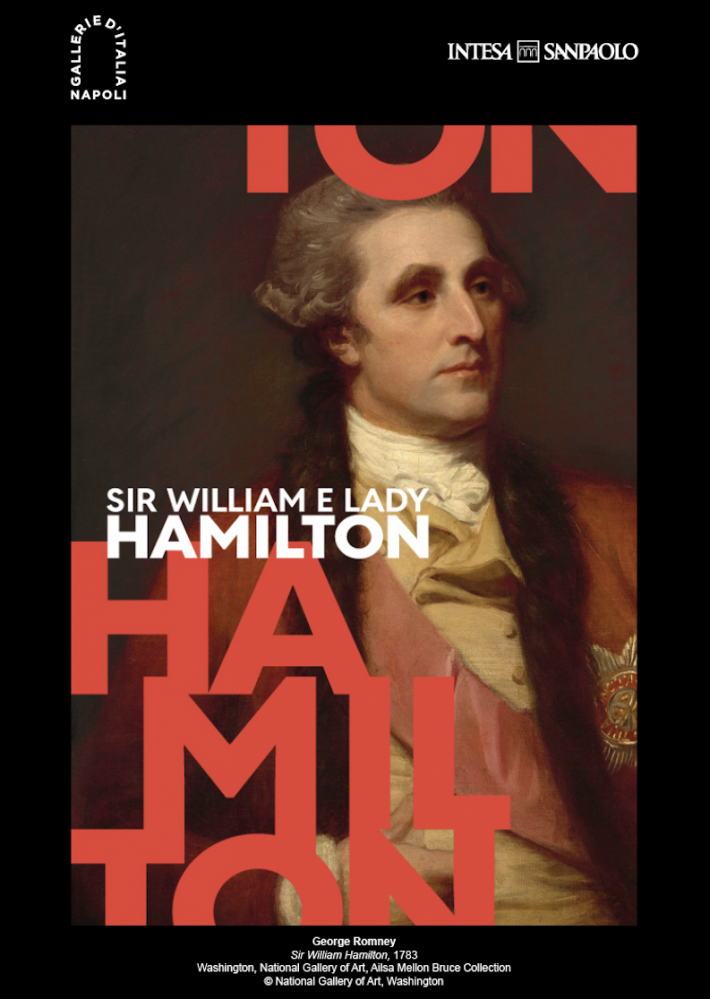 mostra Sir William e a Lady Hamilton