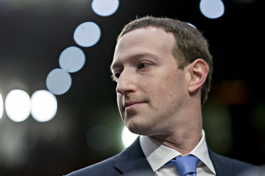 Mark Zuckerberg, chief executive officer and founder of Facebook Inc., waits to begin a joint hearing of the Senate Judiciary and Commerce Committees in Washington, D.C., U.S., on Tuesday, April 10, 2018_Free_to_use_free_Malaysia